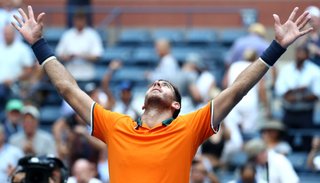 Del Potro venció a Isner y ya está entre los cuatro mejores del US Open