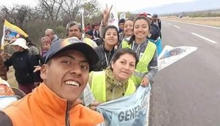 Caminando, Mosconi manifiesta su fe