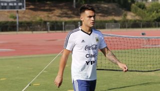Martínez no jugará los amistosos con la Selección