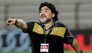Maradona se convirtió en el nuevo entrenador de Dorados de Sinaloa