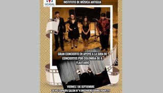 Músicos colombianos en la Fundación Copaipa