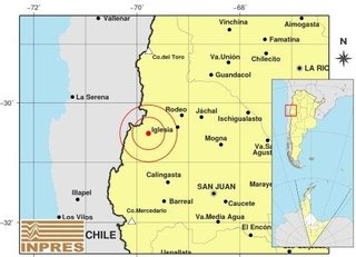 Un temblor de 4.7º se sintió con fuerza en San Juan