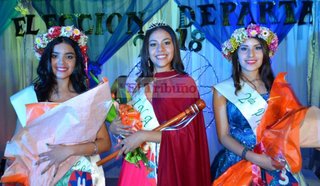 Ariana Royo reina del departamento Santa Bárbara