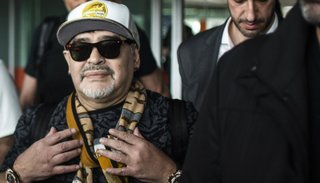 Maradona ya está en Sinaloa, donde lunes asumirá en Dorados