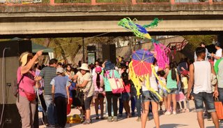 Galeria de fotos: Coloridos barriletes se remontaron en el Xibi Xibi