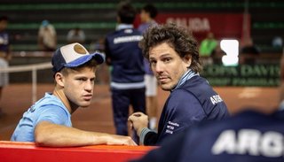 Argentina ya se prepara para enfrentar a Colombia por la Copa Davis