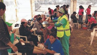 Realizan una campaña para donar medias a los peregrinos