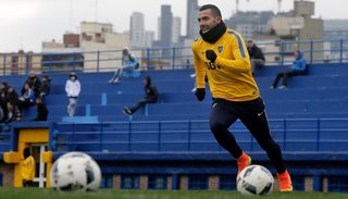 Tevez, ausente en el ensayo futbolístico de Boca