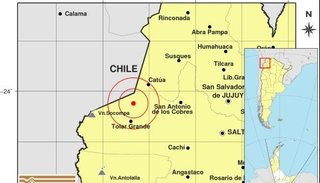 En el día del Milagro, Salta tembló tres veces