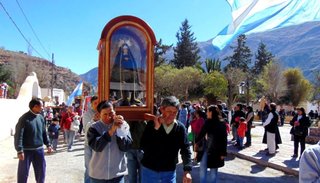 Tumbaya honró ayer a santa patrona