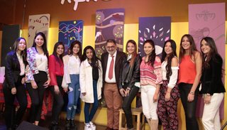 Agasajo a las candidatas a Reina Capital