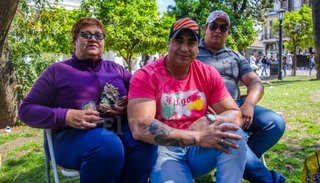 Los pedidos y agradecimientos de los feligreses: trabajo y salud