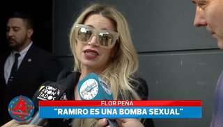 Flor Peña rompió el silencio sobre los comprometedores audios de su pareja