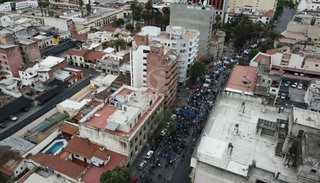 En Salta la movilización sindical copó el centro