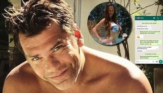 Aparecieron nuevos chats del novio de Florencia Peña con su supuesta amante