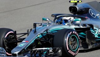 Bottas ganó la pole position para el Gran Premio de Rusia