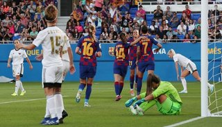 ¡Esas son palizas! Las chicas del Barça le hicieron 9 al futuro Real Madrid
