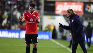 Beccacece separó de plantel a Pablo Pérez y Nico Domingo