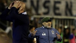 Maradona: "Con River no se puede"