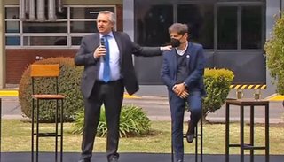 Alberto Fernández condenó el escrache a Lorenzetti