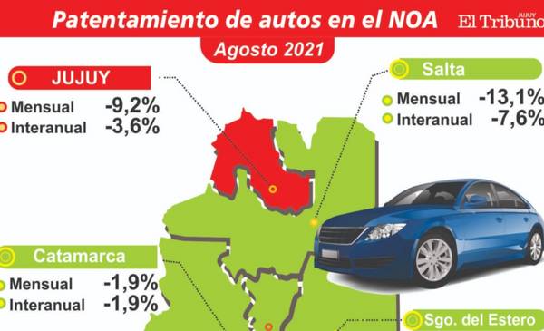 Jujuy Cerro Agosto Con Una Caida Del 9 2 En La Venta De Autos