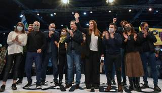 Vidal cerró campaña con JxC:  "Este Gobierno nos estafó"