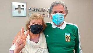 Tras el coronavirus, dieron de alta al “Pato” Fillol y a su esposa