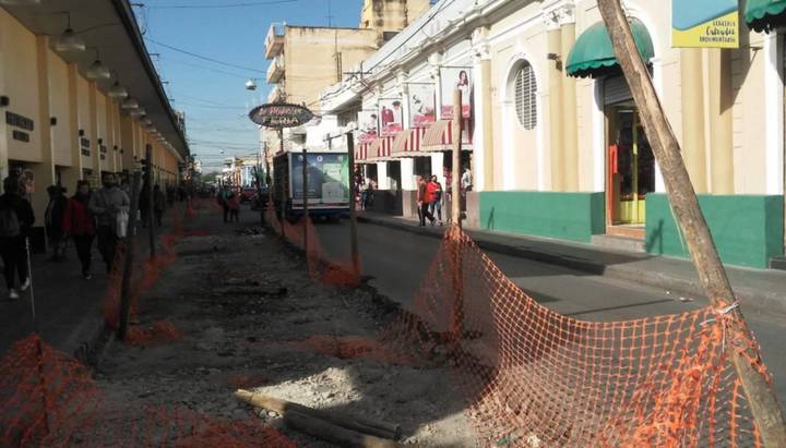 Arrancan las obras de puesta en valor en calle Ituzaingó