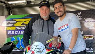 Juan Zárate vuelve a la actividad en Superbike