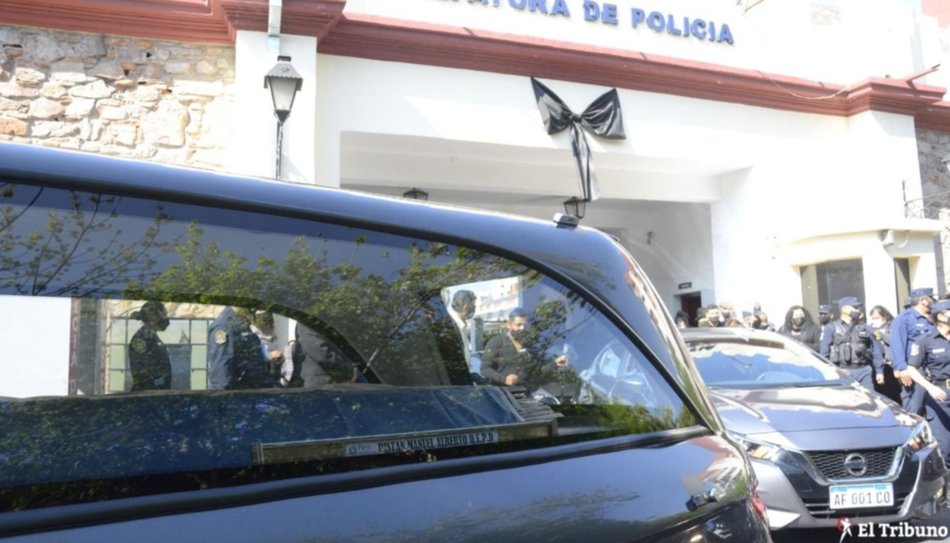 VIDEO Estremecedora despedida al comisario Pistán, asesinado en El Galpón- VIDEO Estremecedora despedida al comisario Pistán, asesinado en El Galpón