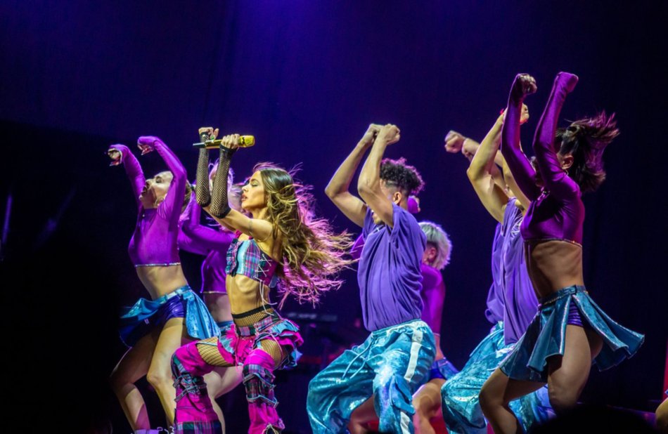 Tini hizo delirar al público salteño con sus hits y coreografías virales- Tini hizo delirar al público salteño con sus hits y coreografías virales