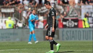 Di María podría perderse tres partidos en la Juventus