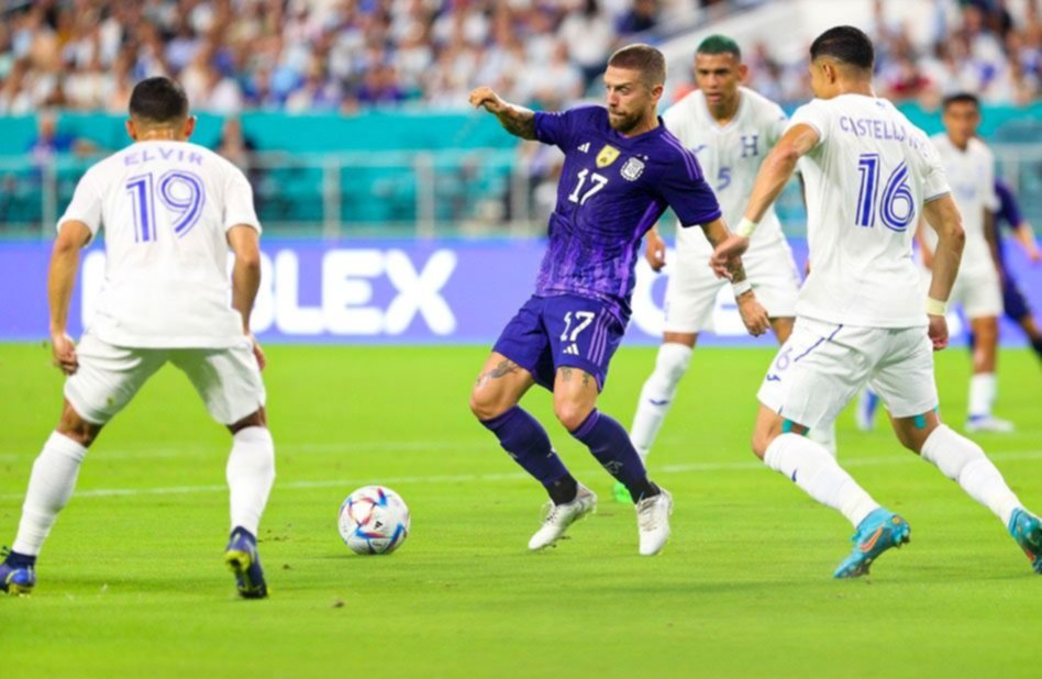 VIDEOS. ¡Goleada de la Selección! Argentina derrotó a Honduras con dos goles de Messi y uno de Lautaro