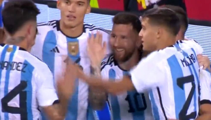 De la mano de Messi, Argentina venció a Jamaica 3 a 0 en un amistoso previo al mundial