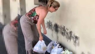 Paro en Orán: Vecina dejó la basura en la Municipalidad