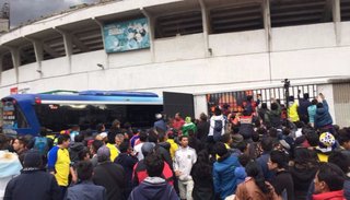 El seleccionado ya está en el estadio Atahualpa