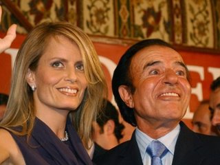 Reabren una causa contra Menem y Bolocco por presunto enriquecimiento ilícito