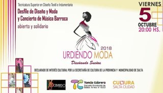 Urdiendo Moda 2018 presenta un desfile solidario con conciencia social