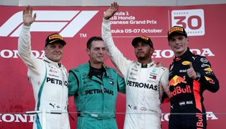 Hamilton a un paso de coronarse nuevamente campeón