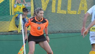 Gimnasia, con dos damas en la terna arbitral y por TV