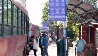 Sin colectivos nocturnos hasta el próximo miércoles