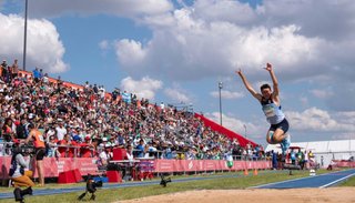 Luciano Méndez fue 14º en la primera jornada de salto triple