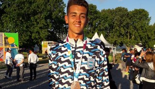Basualdo, el salteño que se enamoró del handball en el colegio y fue bronce