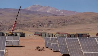 Gestionarán fondos en China para ampliar el parque solar Cauchari