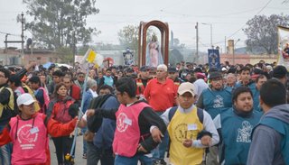 Peregrinación en moto