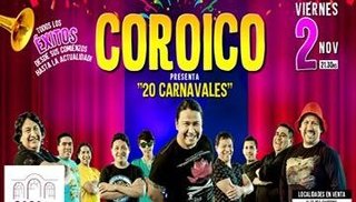 2x1 para asistir a "20 Carnavales" de Coroico