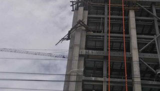 Macrocentro salteño: un obrero cayó desde un séptimo piso de una edificio en construcción