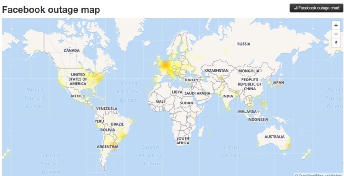 Reportan fallas en Facebook, Whatsapp e Instagram mundialmente