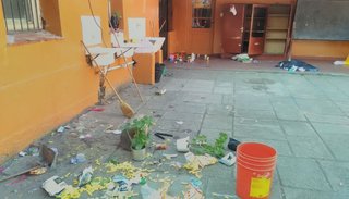 Vándalos robaron en la escuela del Programa Alimentario