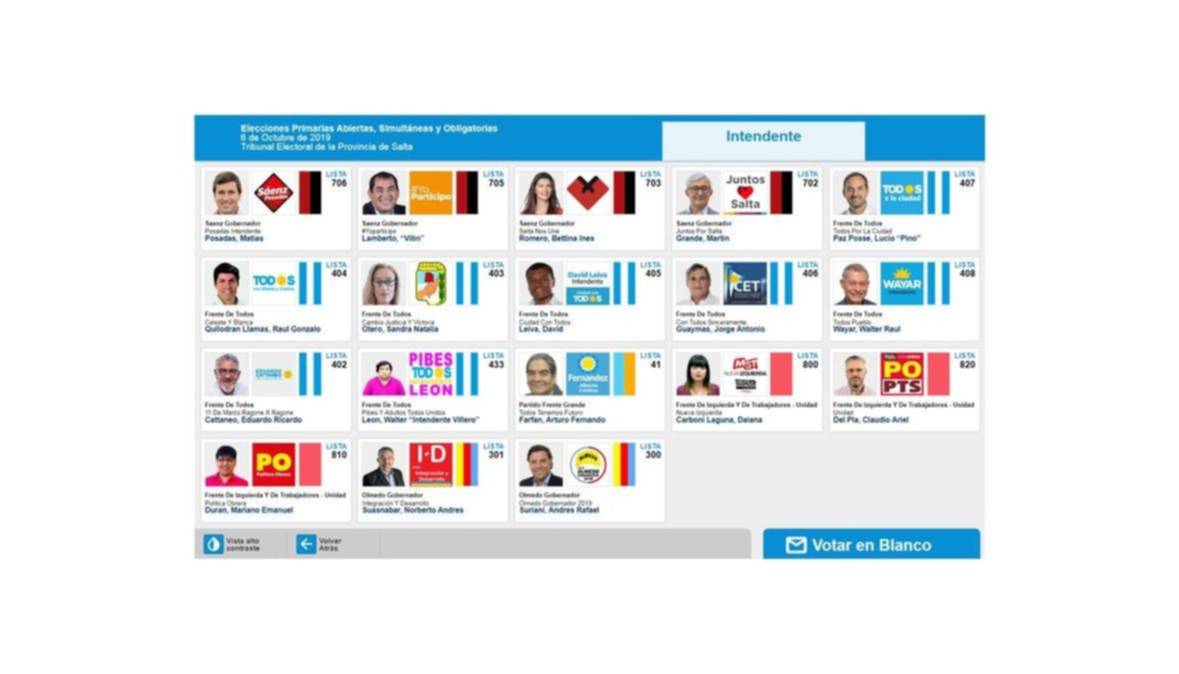 Para la capital quedarán cinco candidatos